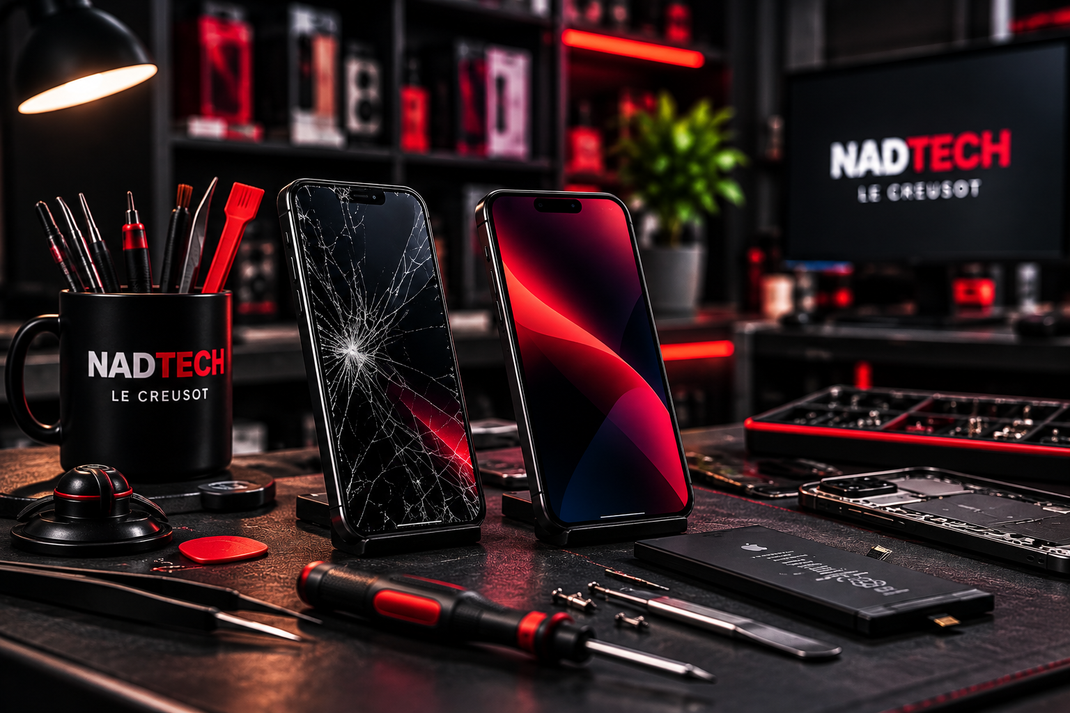 Réparation smartphone